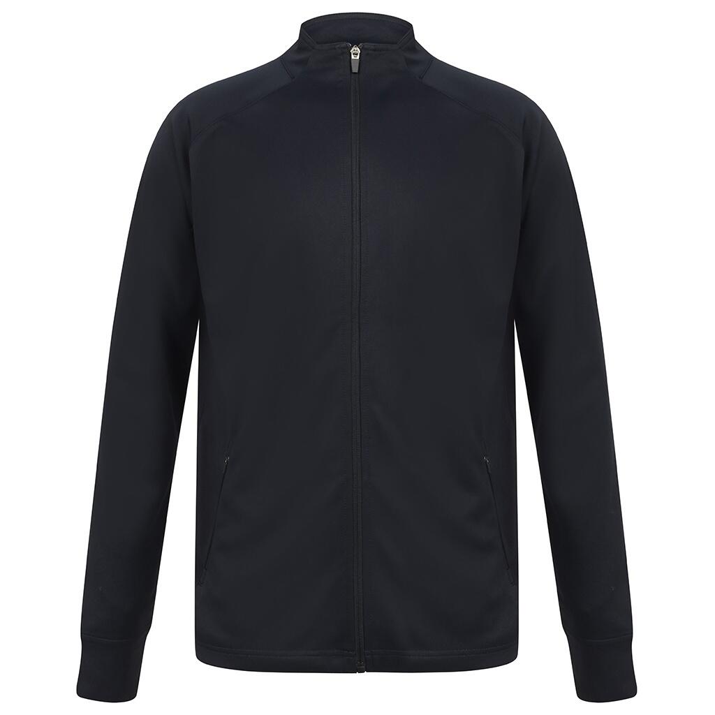 FINDEN & HALES Womens/Ladies Track Top (Navy)