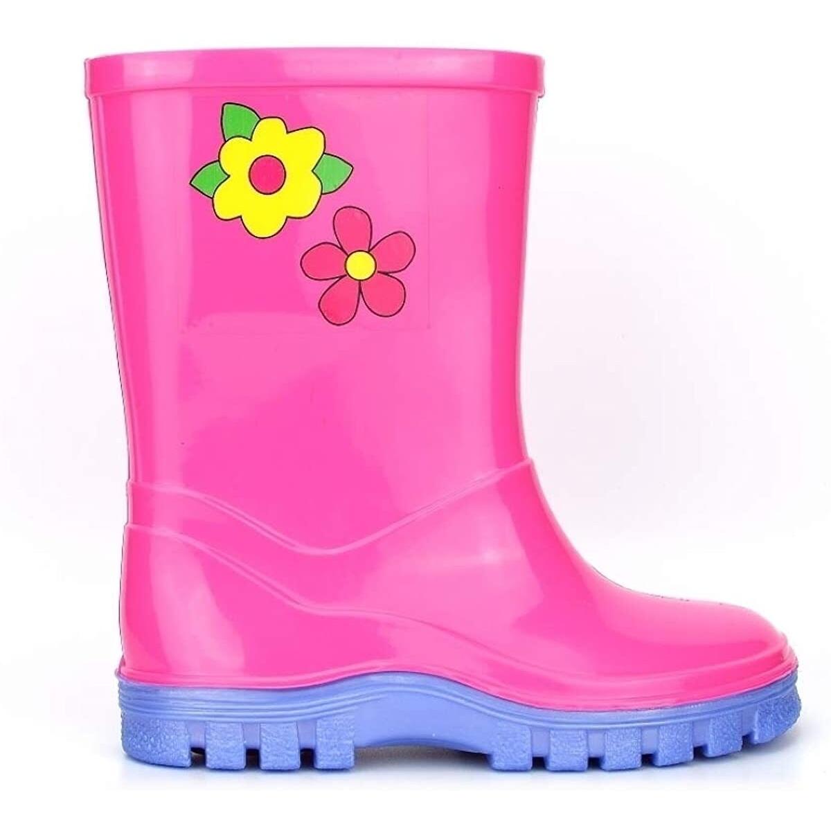Gummistiefel "Fantasy", Einhorn Mädchen Pink 3/4