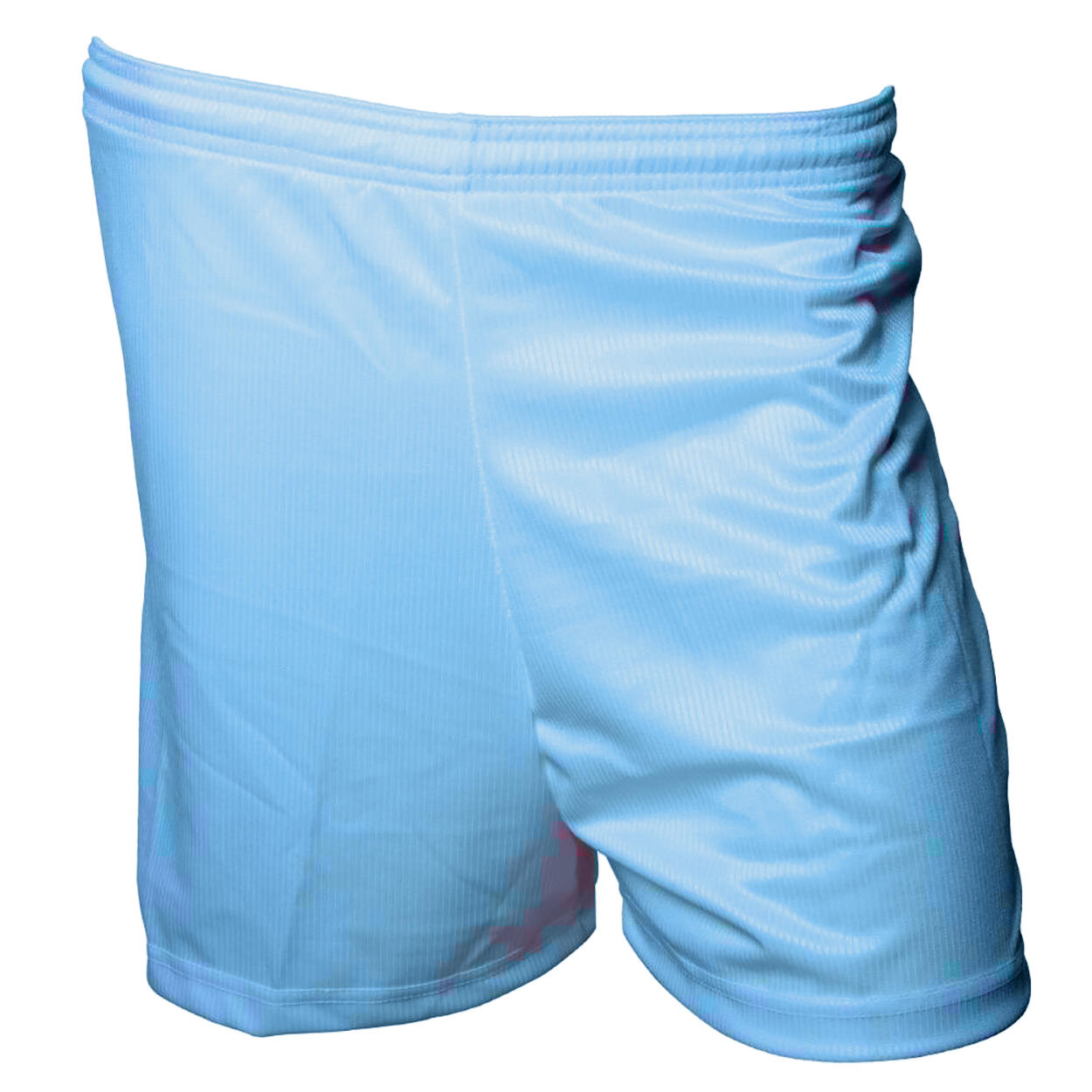 PRECISION Pantaloncini Da Calcio Micro Strisce Bambini Precision Azzurro Cielo