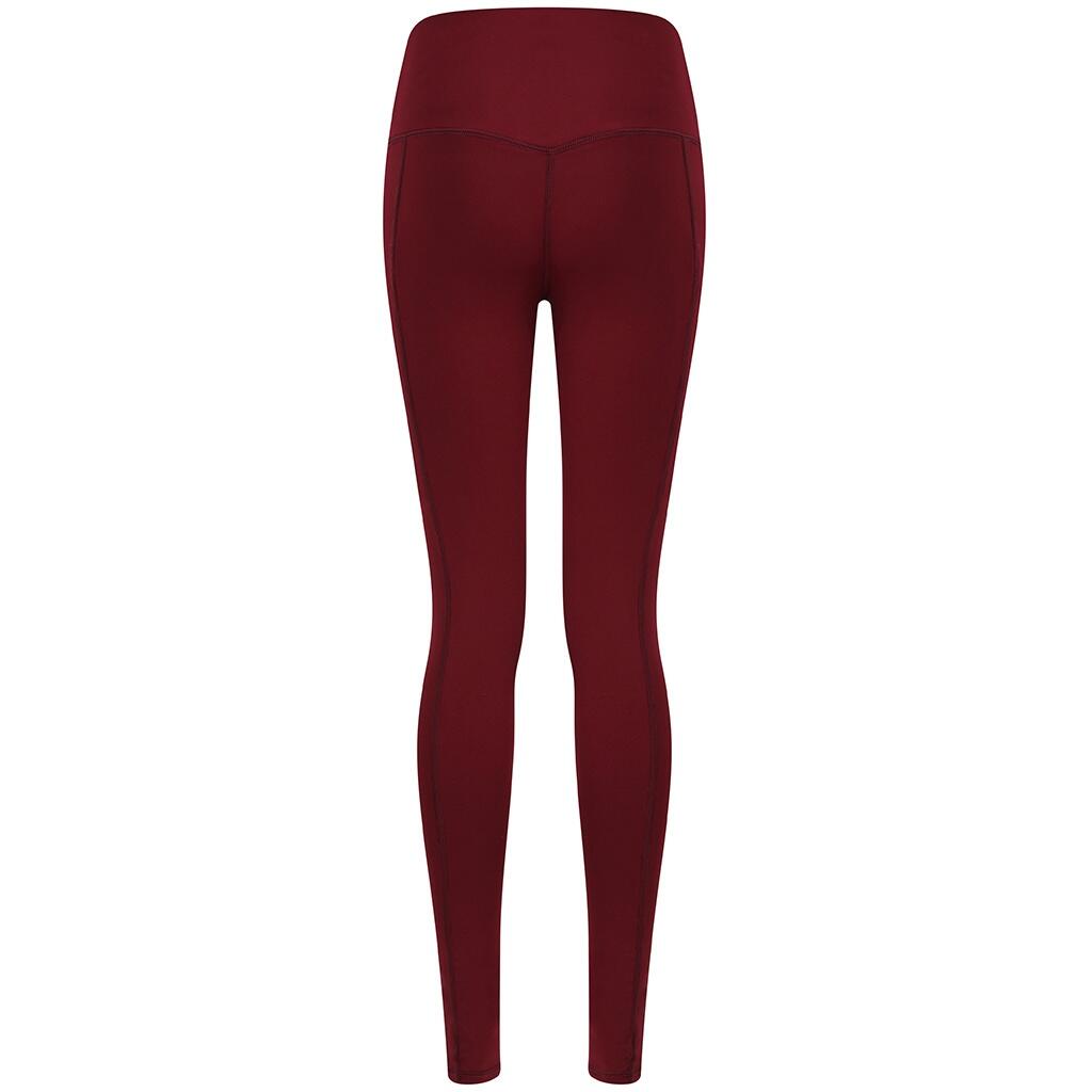 "Core" Leggings für Damen Burgunder 2/3