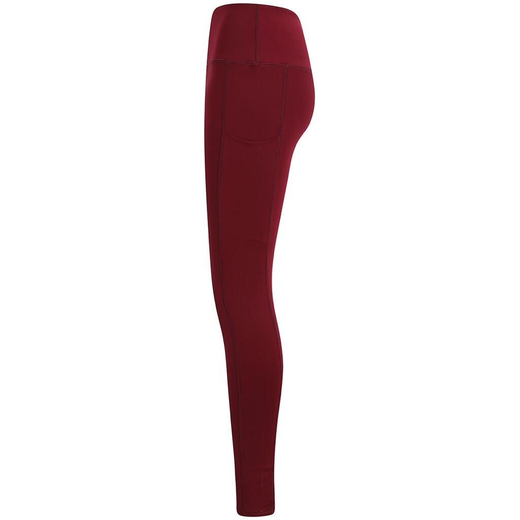 "Core" Leggings für Damen Burgunder 3/3