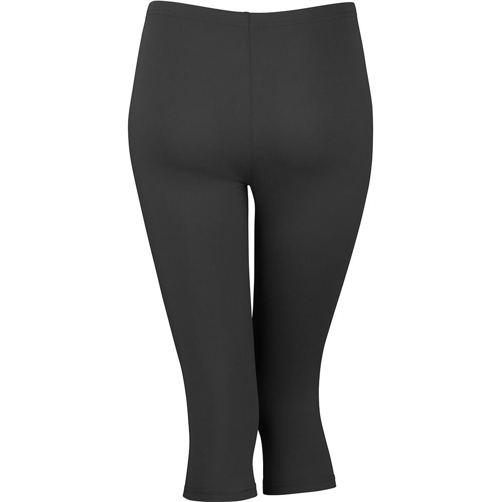 Softex Leggings Sportivi Corti Donna Spiro Nero 3/4