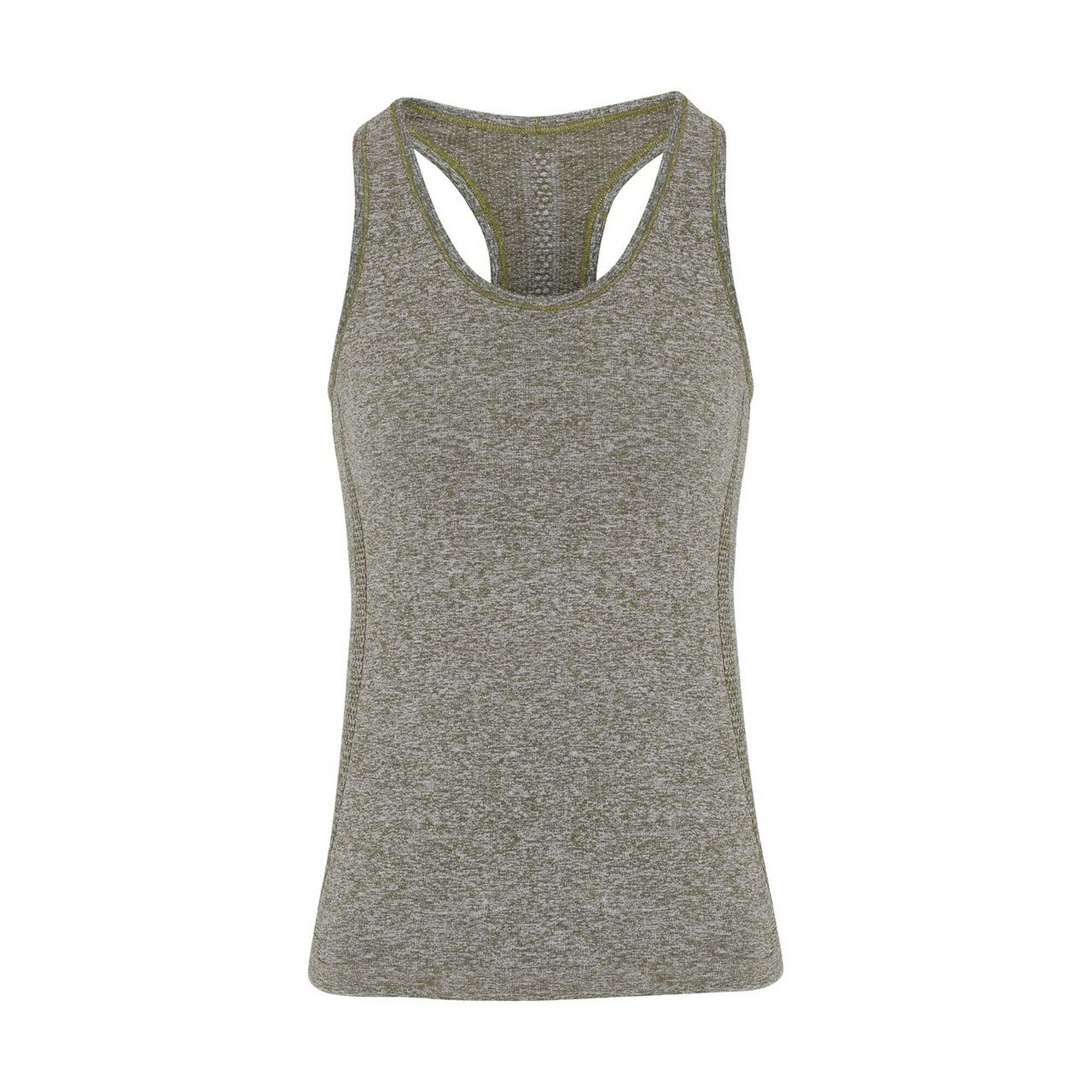 Women's sports tank top (Khaki)