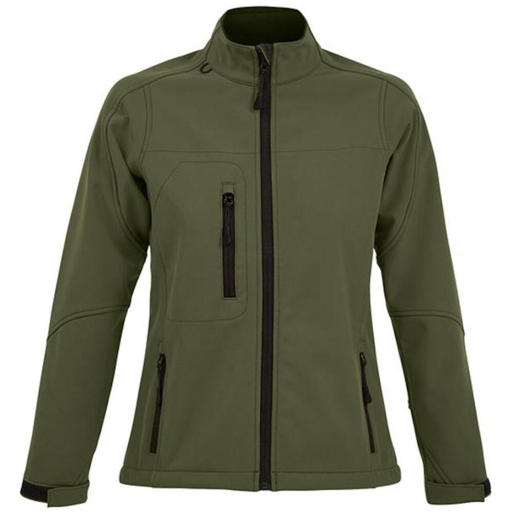 SOL'S Womens/Ladies Roxy Soft Shell Jacket (Breathable, Windproof And Water Resistant)