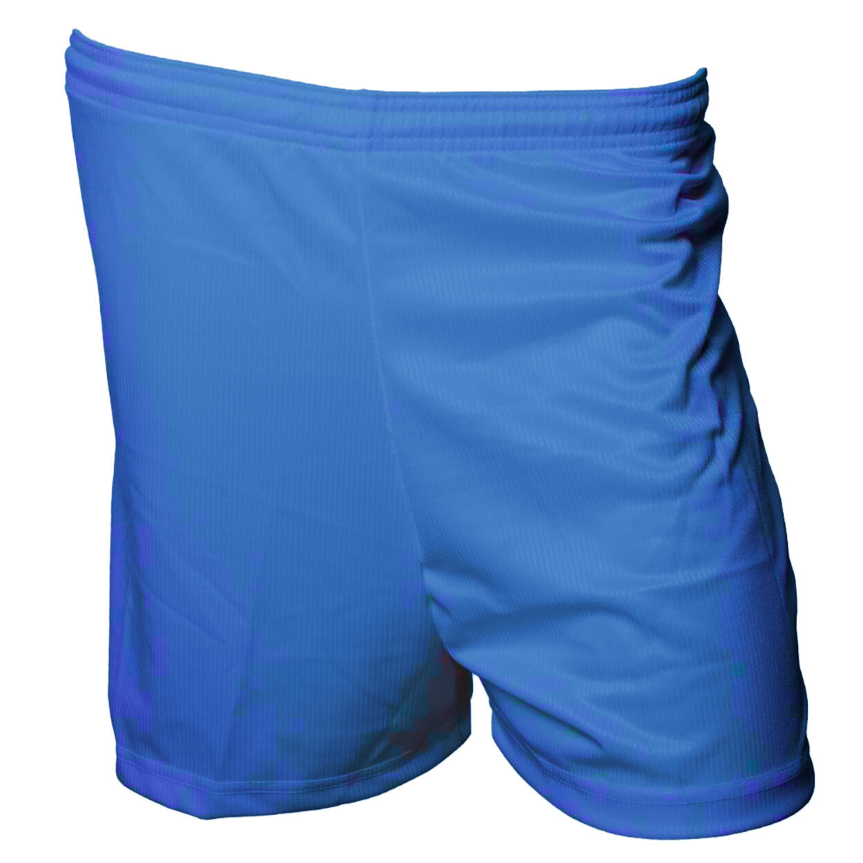 PRECISION Unisex Adult MicroStripe Football Shorts (Royal Blue)