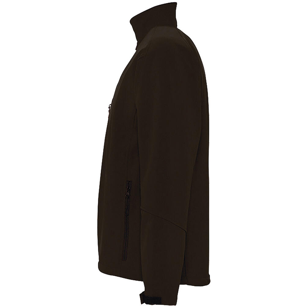 Giacca Softshell Uomo SOLS Relax Cioccolato 3/4