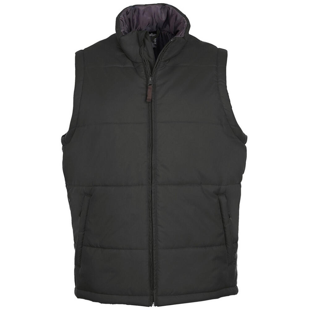 SOL'S Warm Unisex Padded Bodywarmer Jacket (Charcoal)