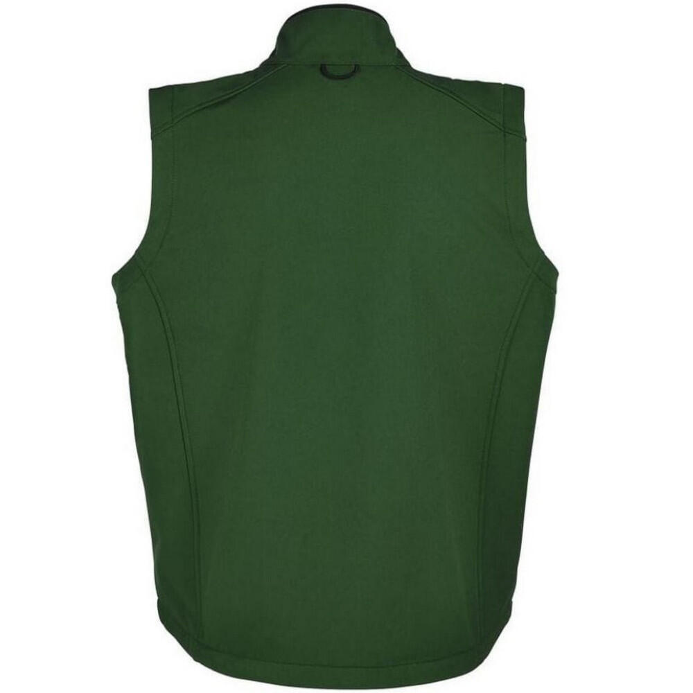 Gilet SoftShell Uomo SOLS Rallye Verde Bottiglia 4/6