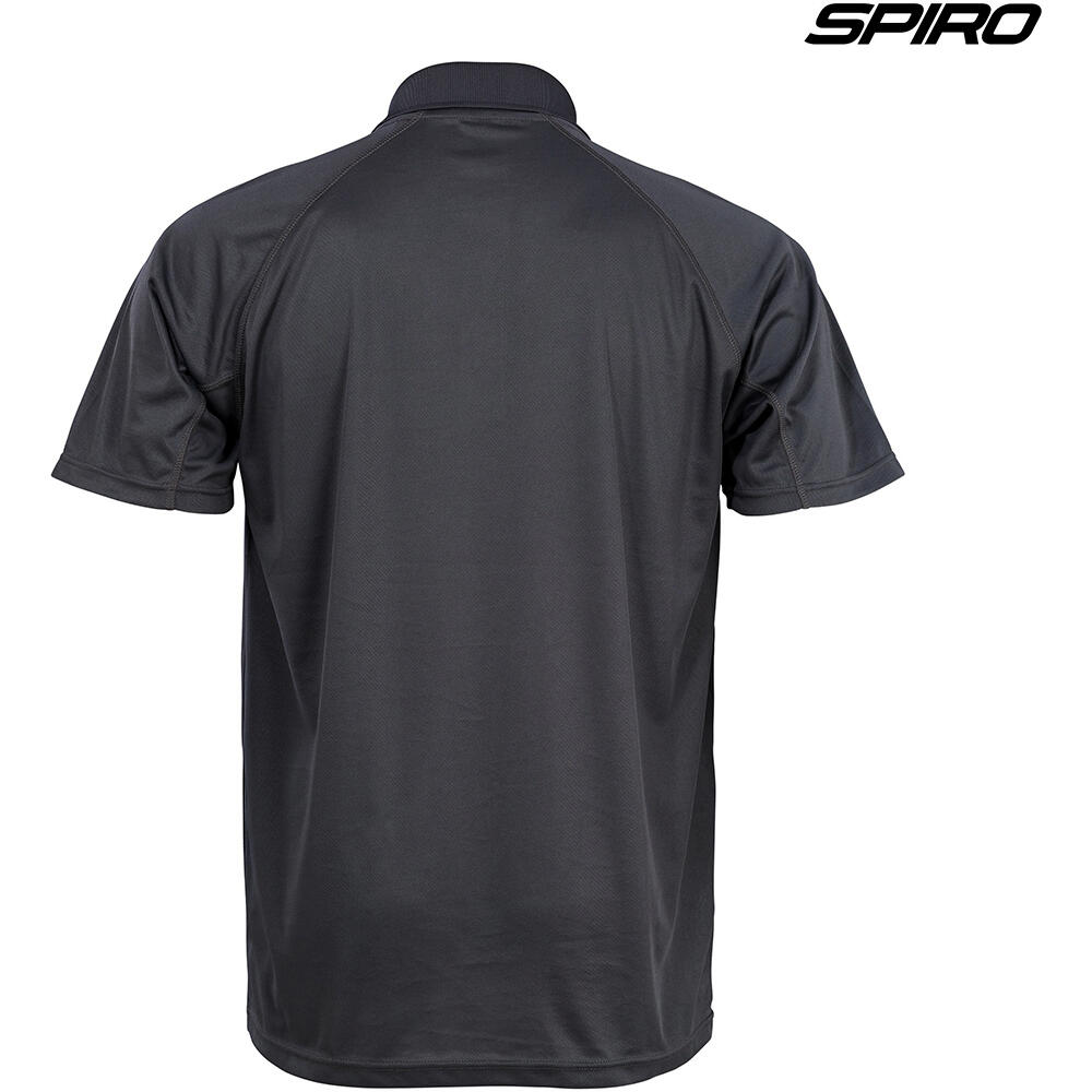 Polo PERFORMANCE Adultes (Noir) 2/2