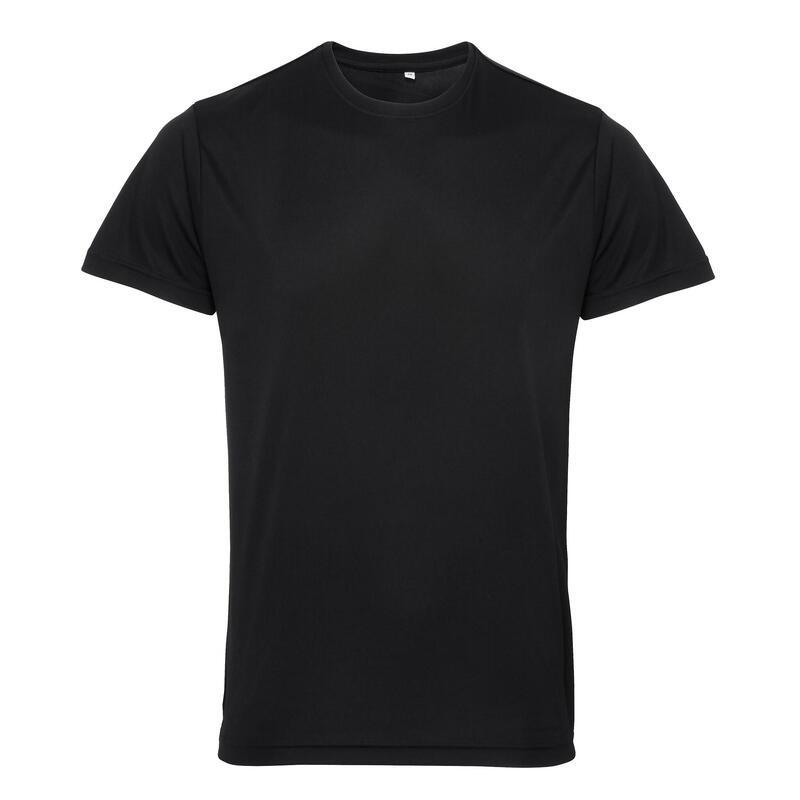 Tri Dri Fitness TShirt, kurzärmlig Herren Schwarz