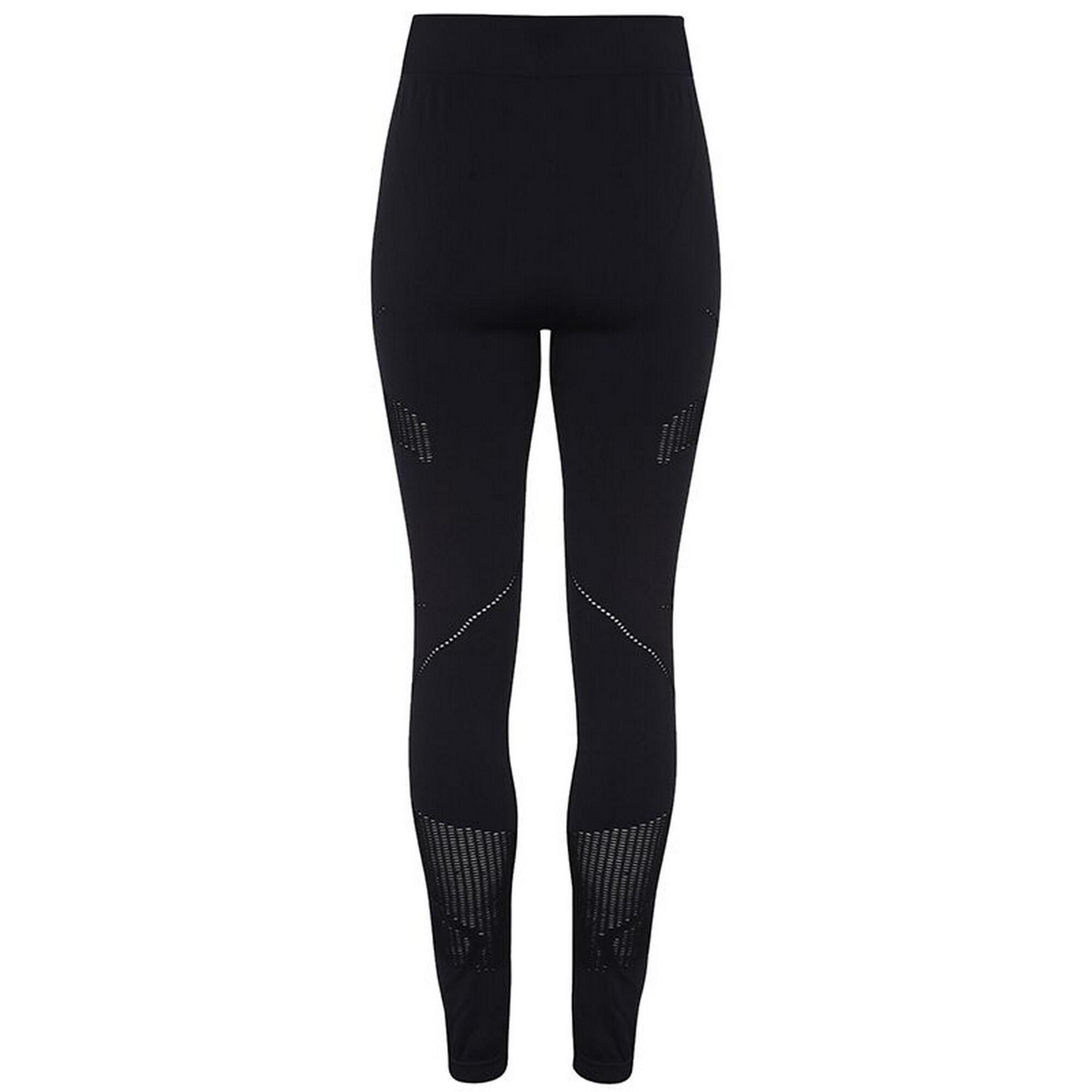 SportLeggings Reveal, 3DPassform, nahtlos Damen Schwarz 2/3