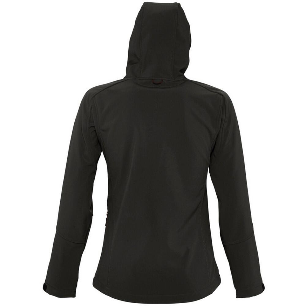 Replay Giacca Softshell Con Cappuccio Donna SOLS Nero 2/4