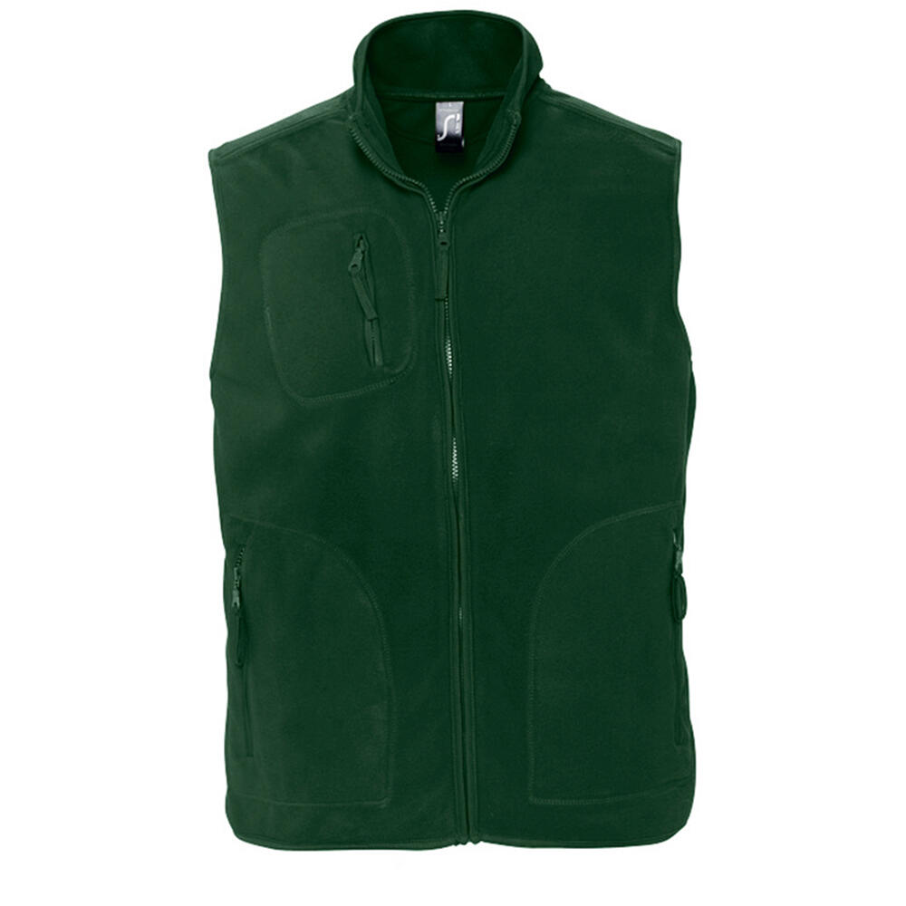 SOL'S Norway Unisex AntiPill Fleece Bodywarmer / Gilet (Forest Green)