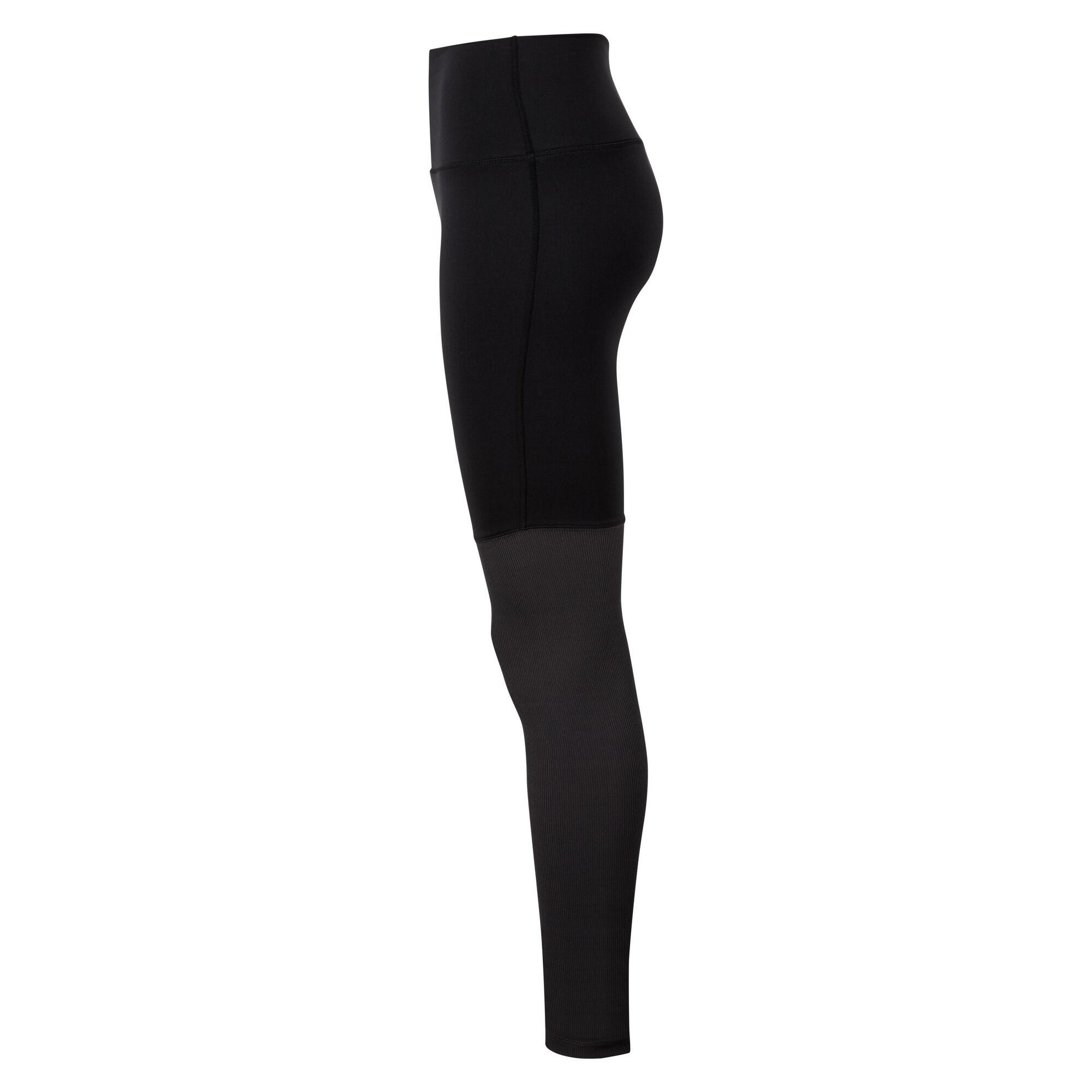 Pantacollant Contrasto Donna TriDri Nero Carbone 3/3