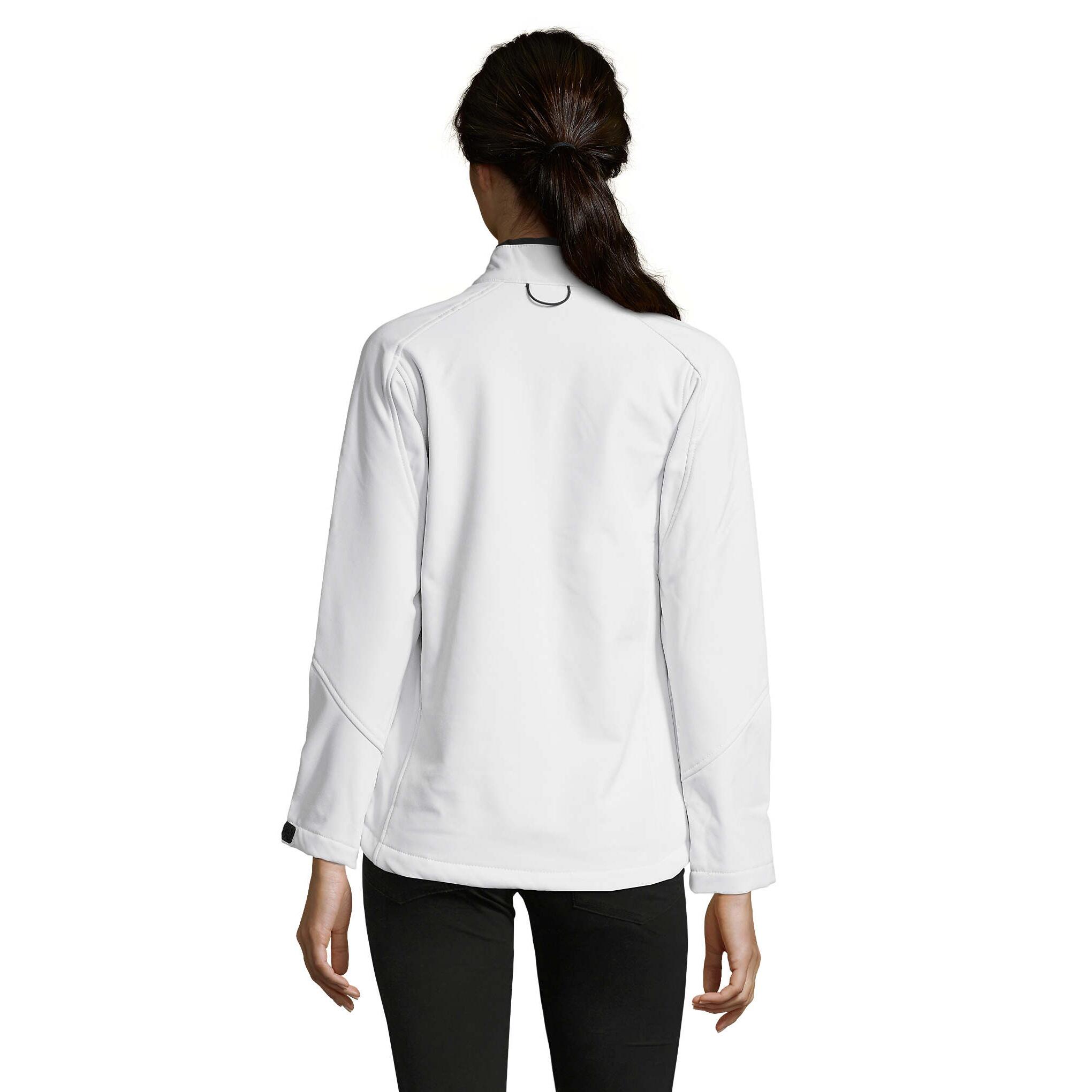 Giacca Softshell Donna SOLS Roxy Bianco 4/7