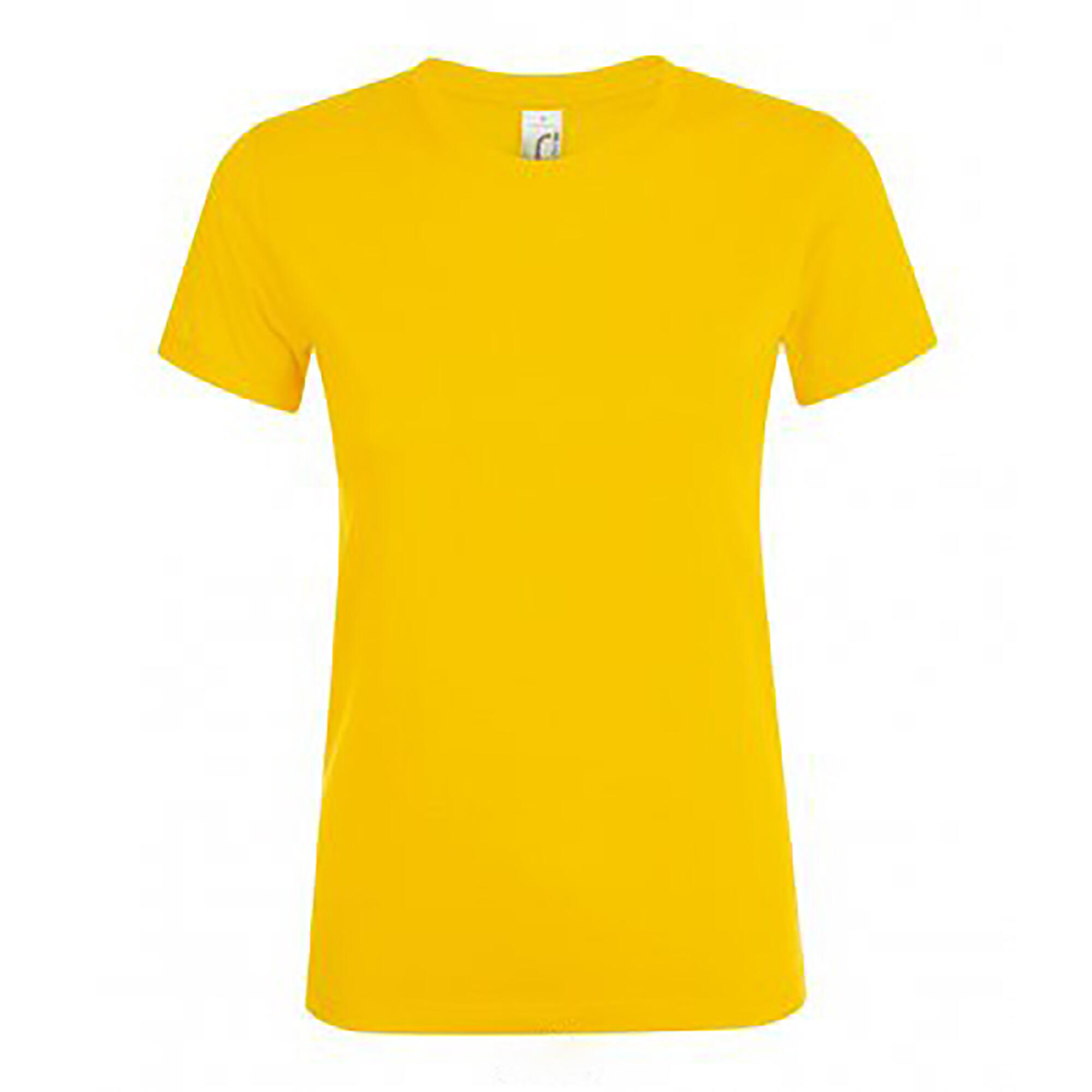 SOL'S Womens/Ladies Regent Short Sleeve TShirt (Gold)