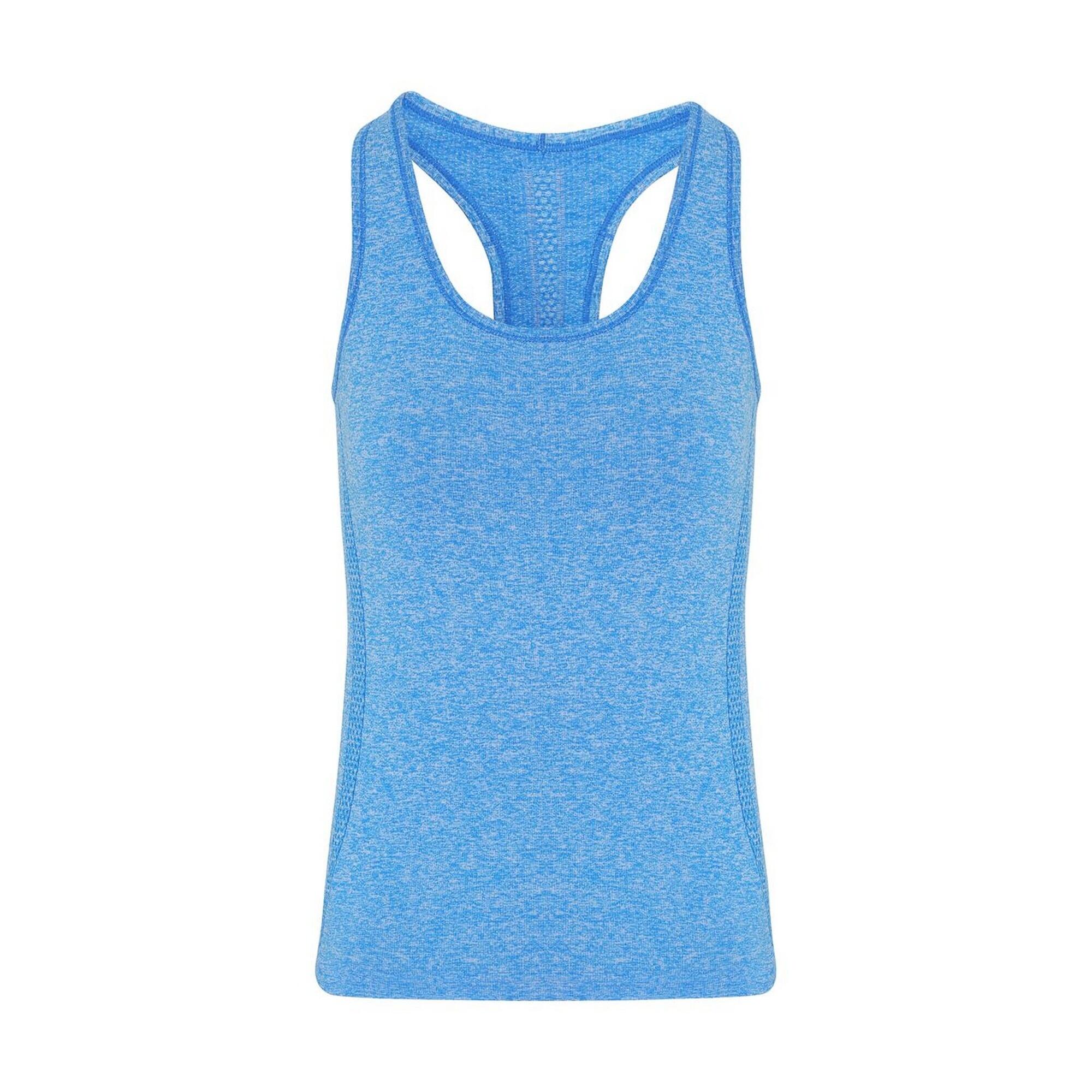 Women's sports tank top (Sapphire blue)