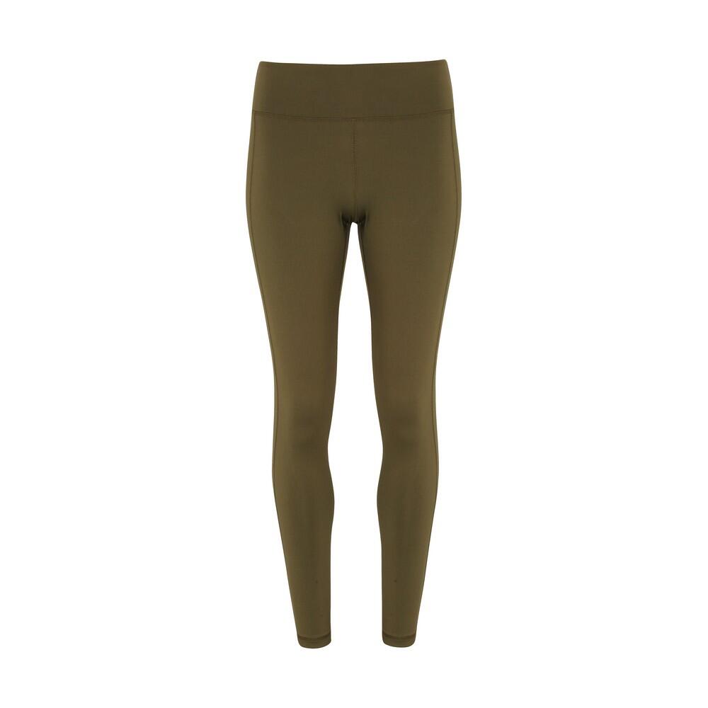 TRIDRI Tri Dri Womens/Ladies Performance Space Dye Leggings (Olive)