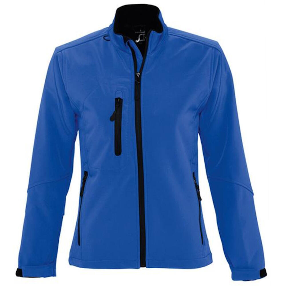 SOL'S Womens/Ladies Roxy Soft Shell Jacket (Breathable, Windproof And Water Resistant)