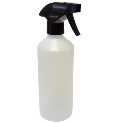 Sprühflasche 500 ml Damen und Herren Schwarz/Weiß