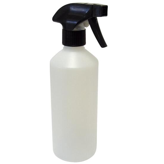 Sprühflasche 500 ml Damen und Herren Schwarz/Weiß