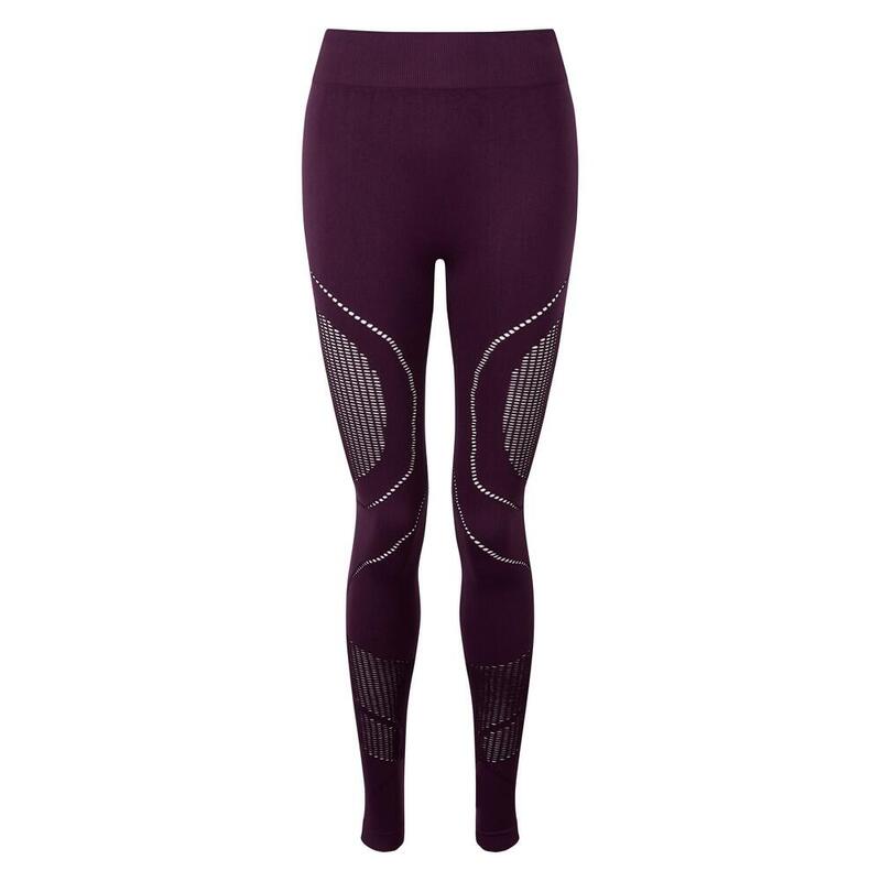 SportLeggings Reveal, 3DPassform, nahtlos Damen Maulbeere