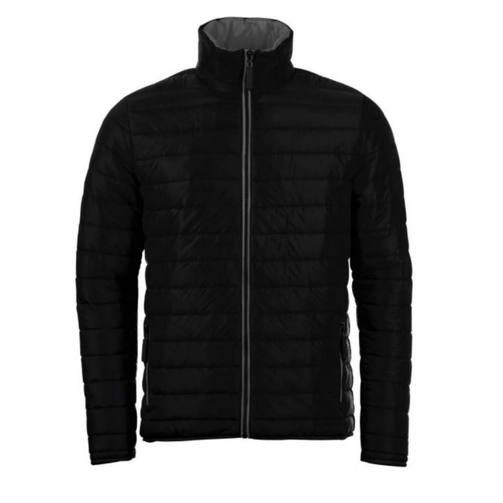 SOL'S Mens Ride Padded Water Repellent Jacket (Black)