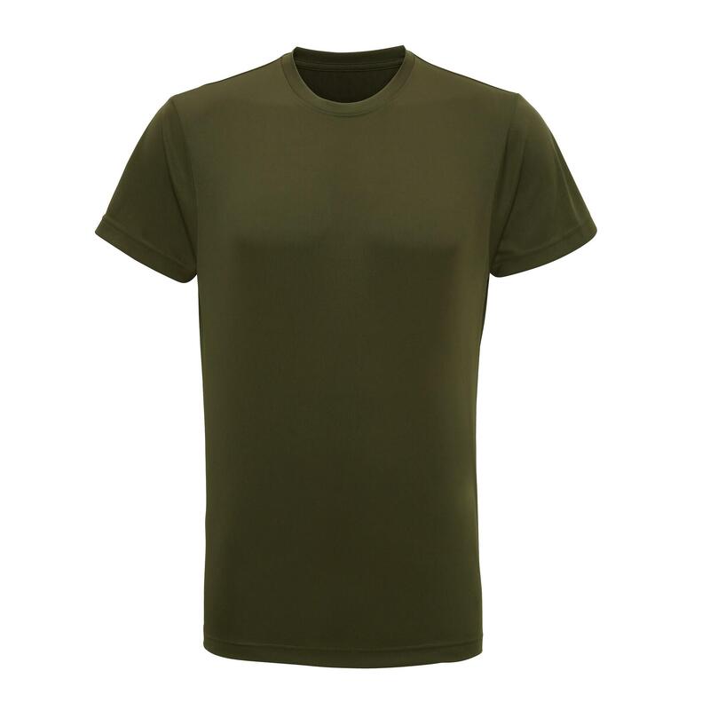 Tri Dri Tshirt de fitness à manches courtes Homme (Olive)