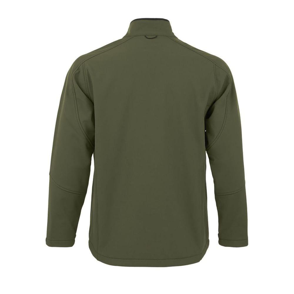 Giacca Softshell Uomo SOLS Relax Verde Scuro 2/4