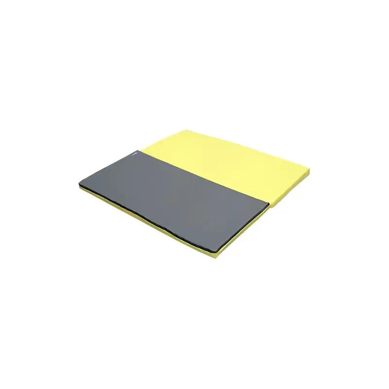 FIGURA COLCHONETA 120X60X5 CM SOFTEE AMARILLO/GRIS