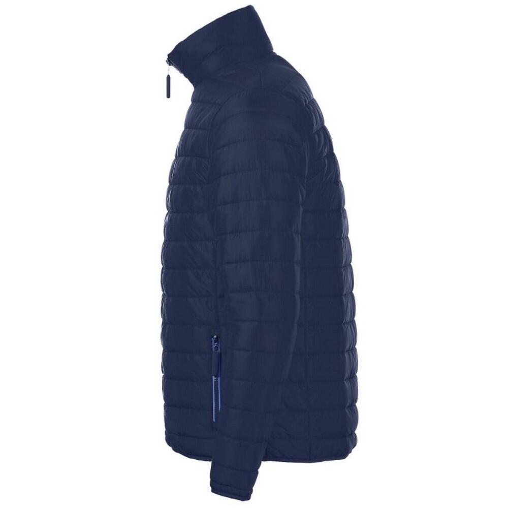 Ride Giubbino Imbottito Impermeabile Uomo SOLS Blu Navy 4/5