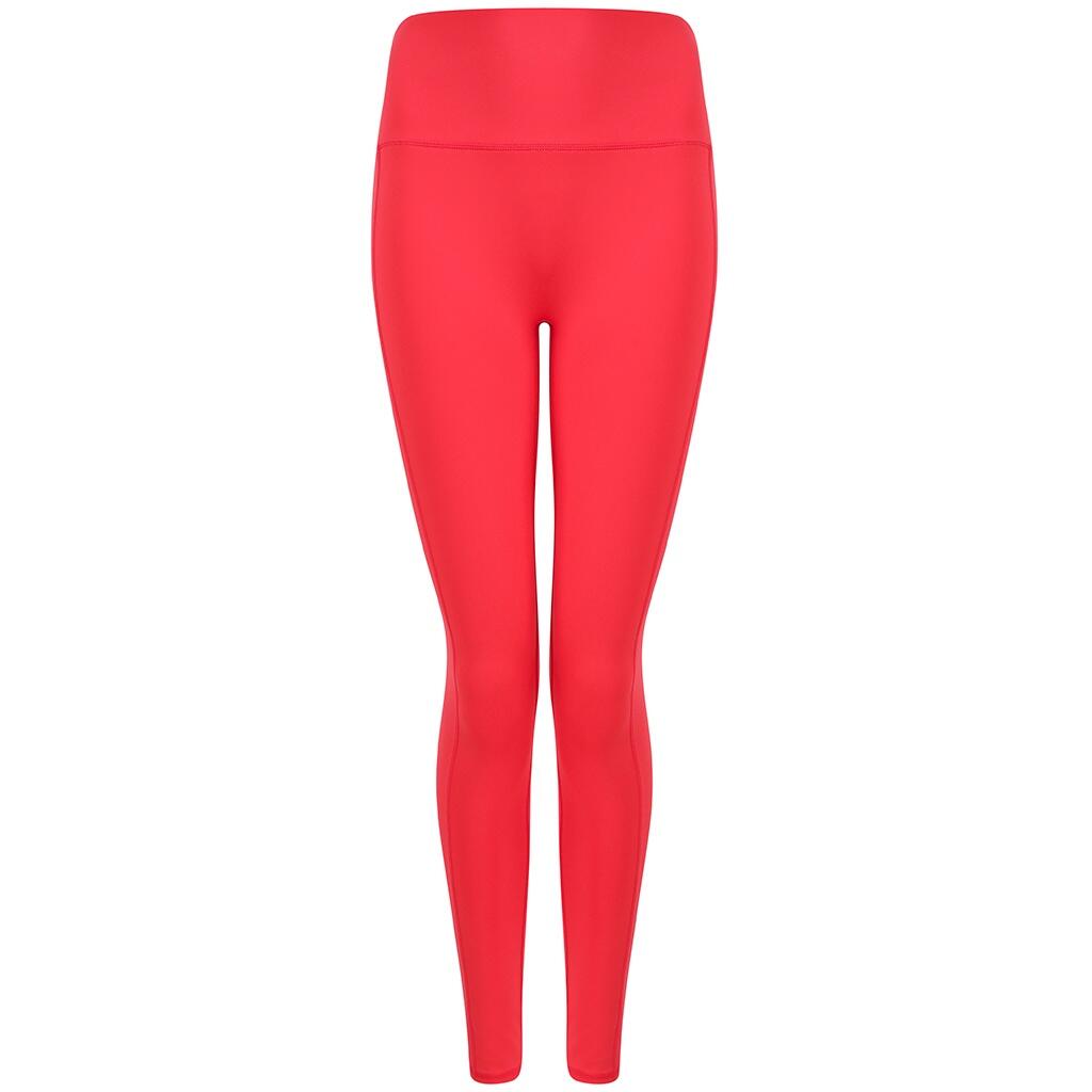 TOMBO Womens/Ladies Core Pocket Leggings (Coral)