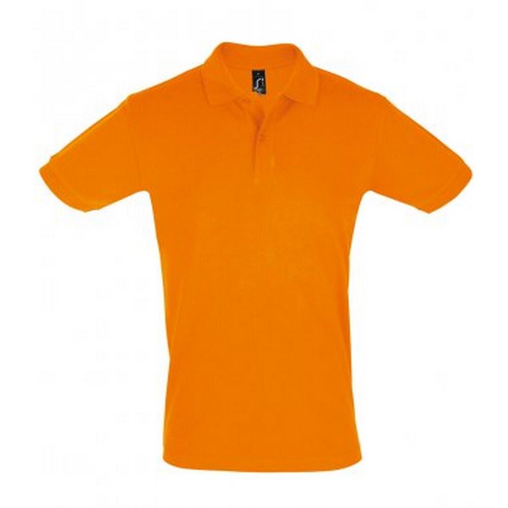 SOL'S Mens Perfect Pique Short Sleeve Polo Shirt (Orange)