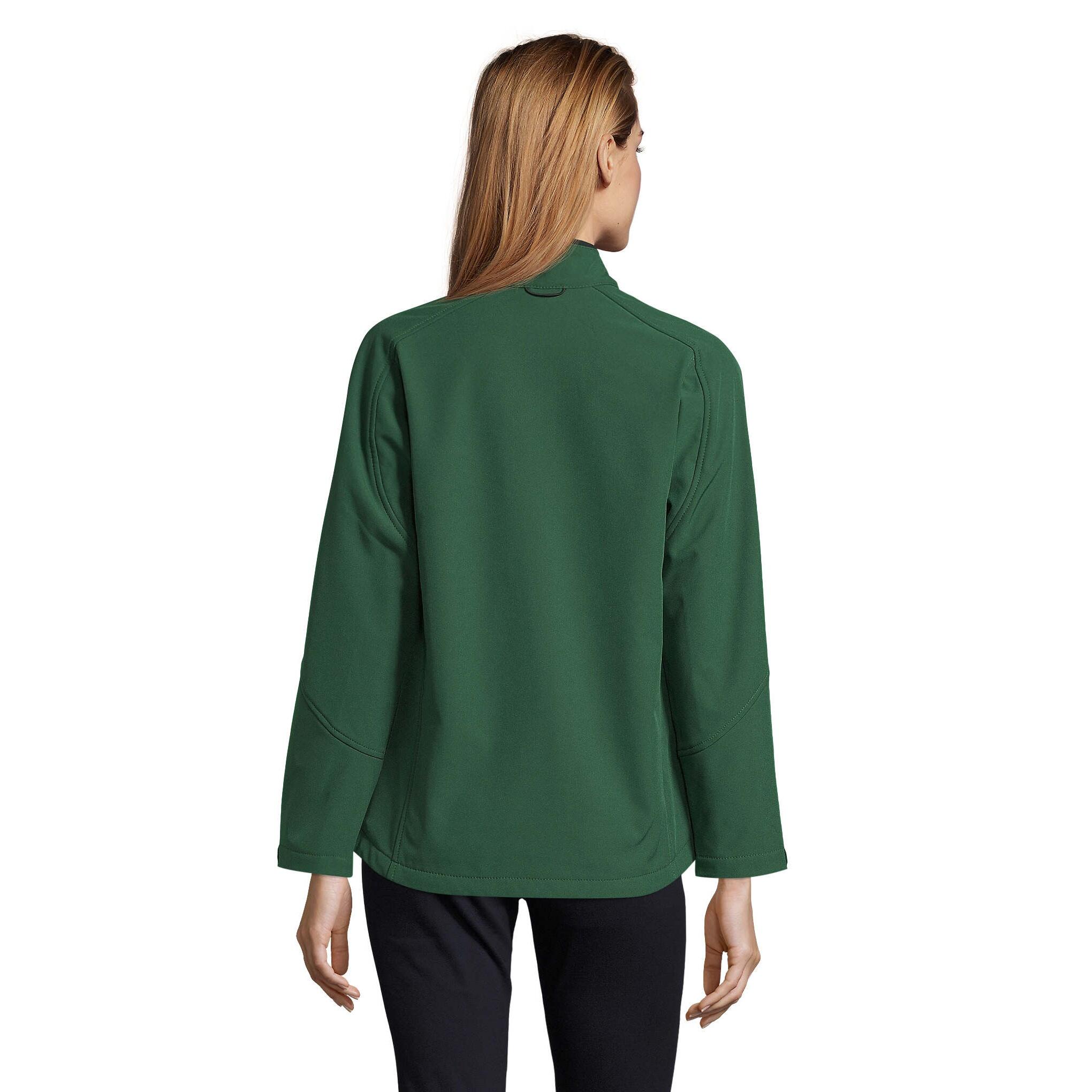 Giacca Softshell Donna SOLS Roxy Verde Bottiglia 3/7