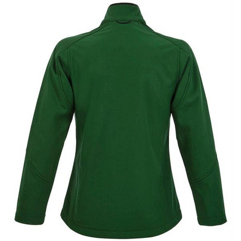 Giacca Softshell Donna SOLS Roxy Verde Bottiglia 4/7