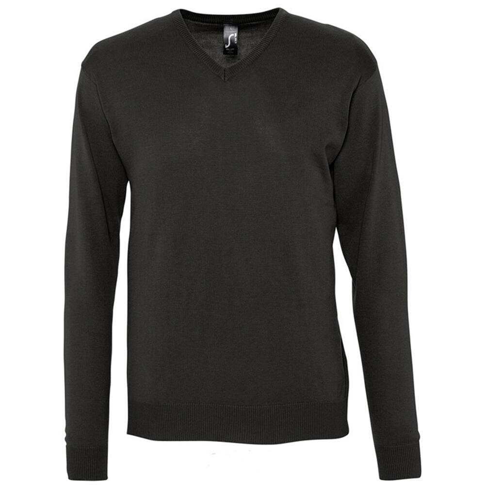 SOL'S Mens Galaxy V Neck Sweater (Black)