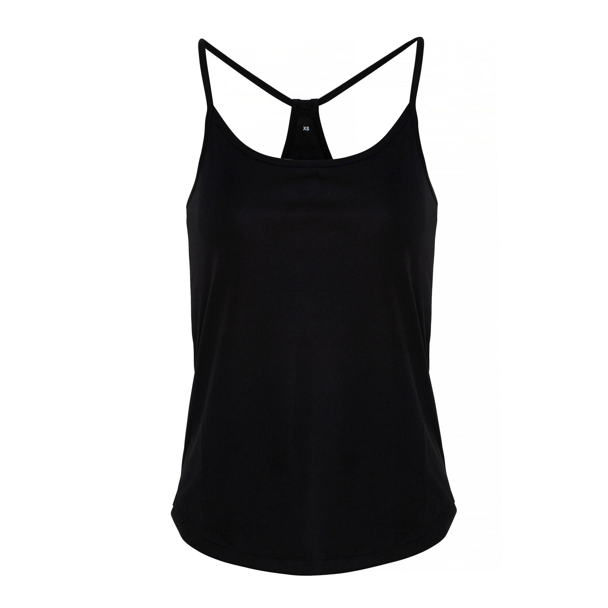 Women's yoga tank top (Black)