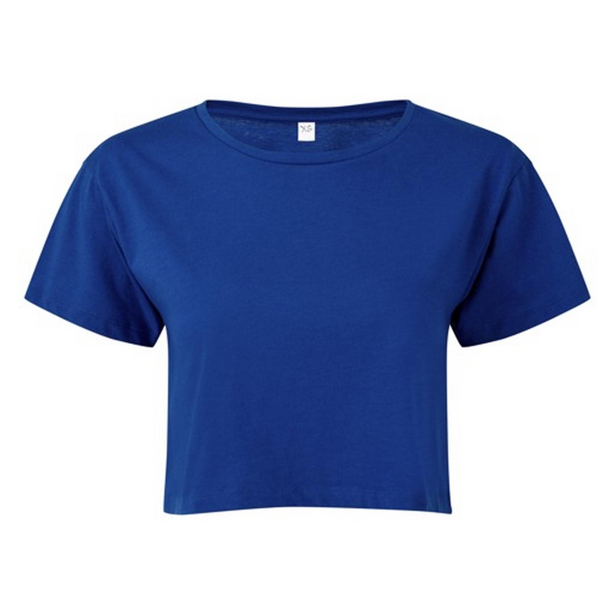 TRIDRI Womens/Ladies Crop Top (Royal)