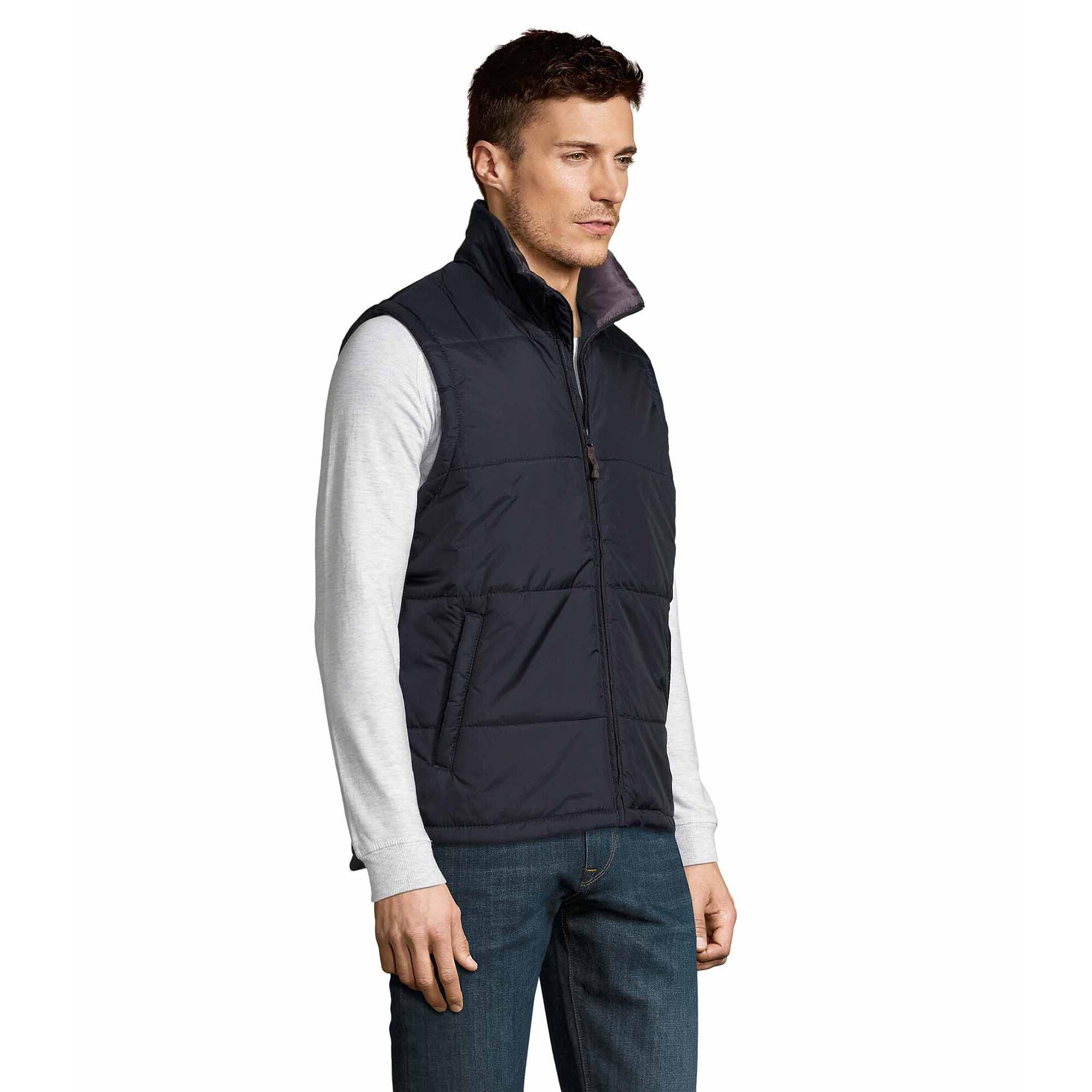 Warm Unisex Padded Bodywarmer Jacket (Navy) 4/6