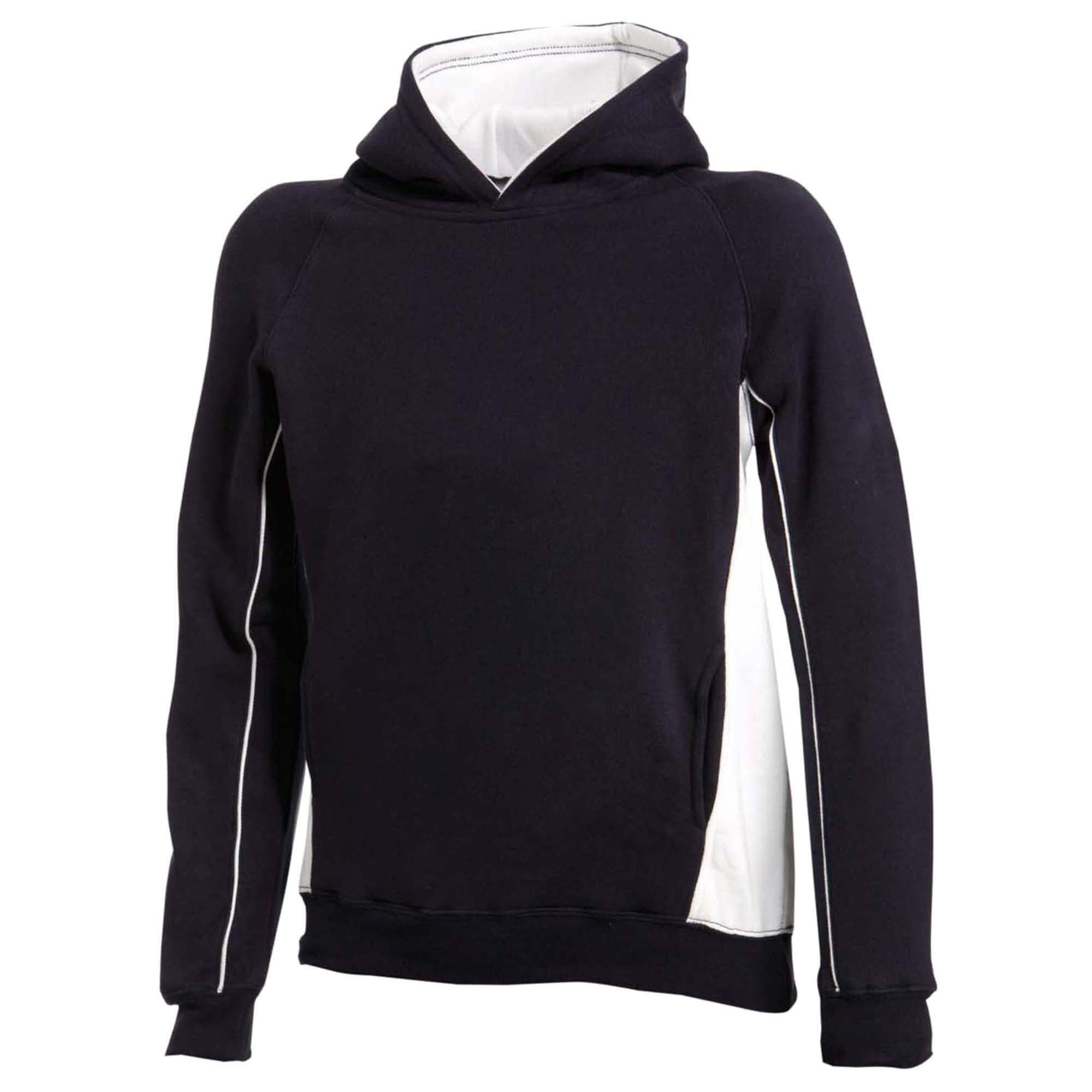 navy blue / white