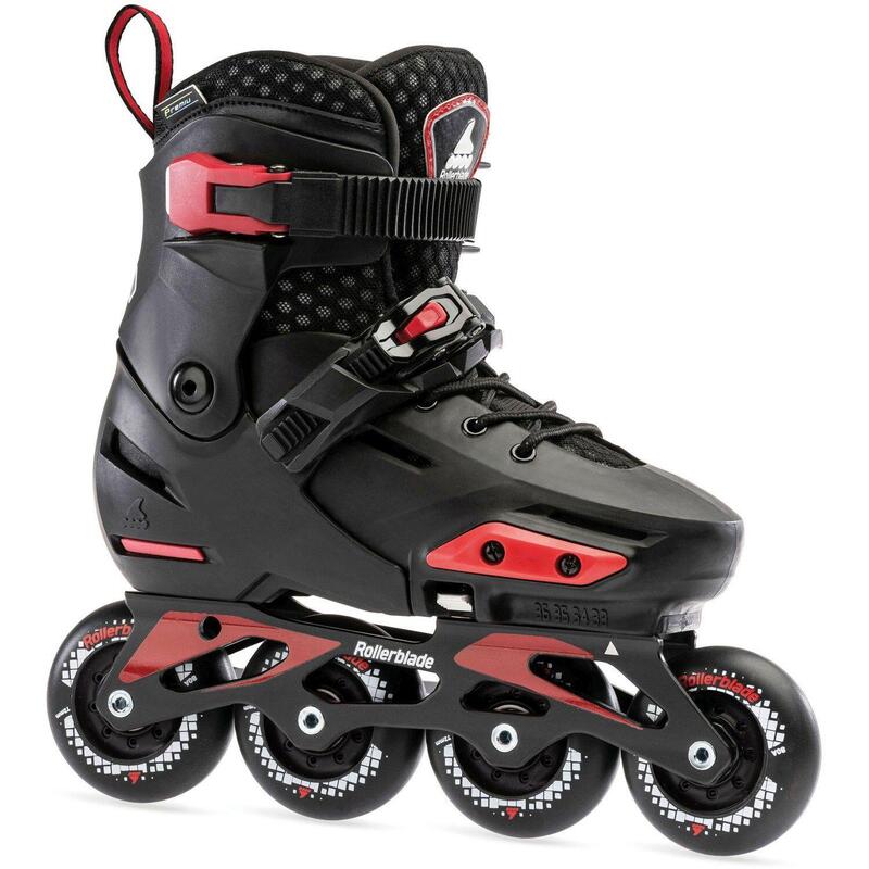 Rolki Freeride dla dzieci Rollerblade Apex Black Red