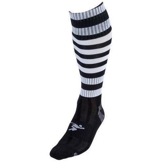 Chaussettes De Football PRO Enfant (Noir / Blanc)
