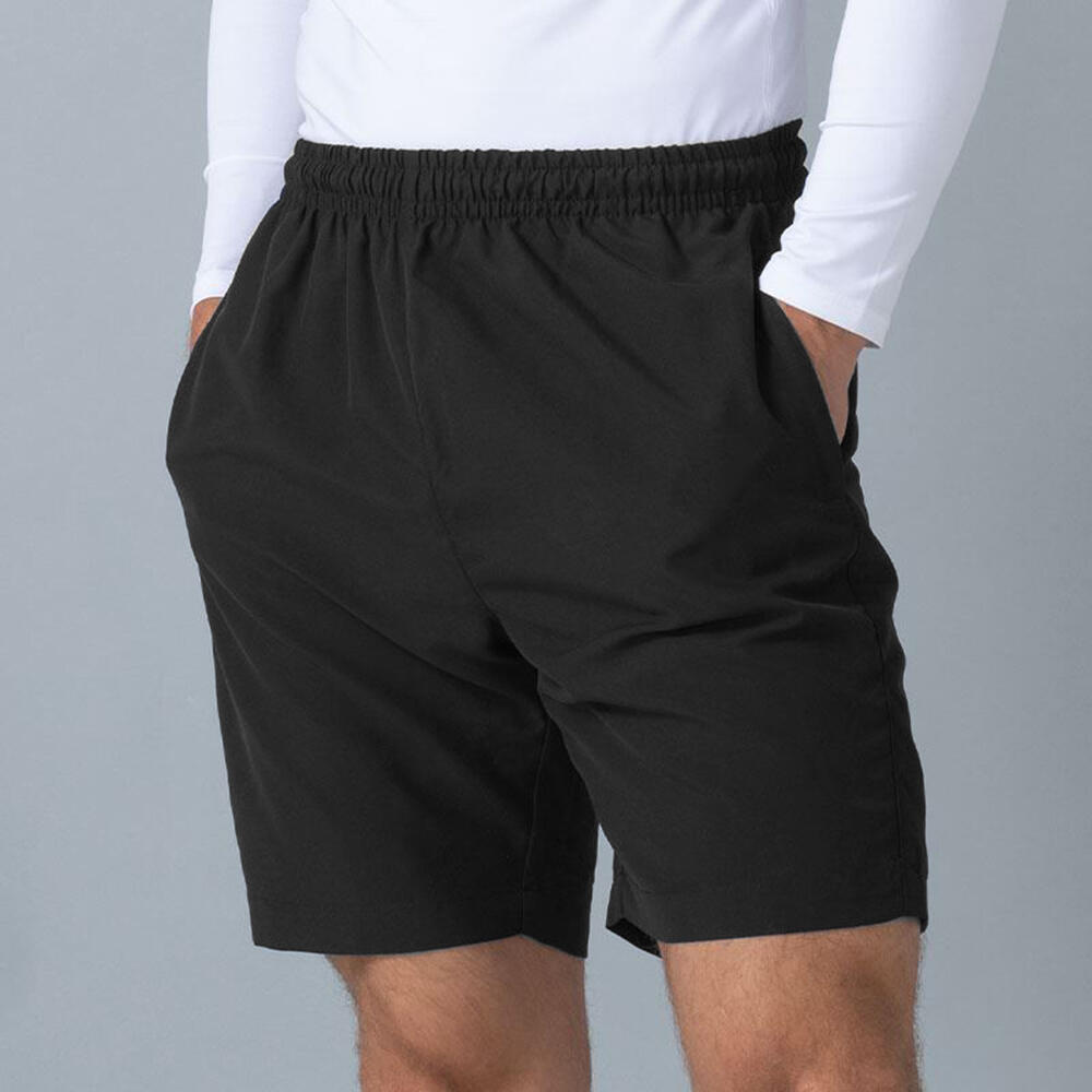 Mens Microfibre Sports Short (Black) 2/2