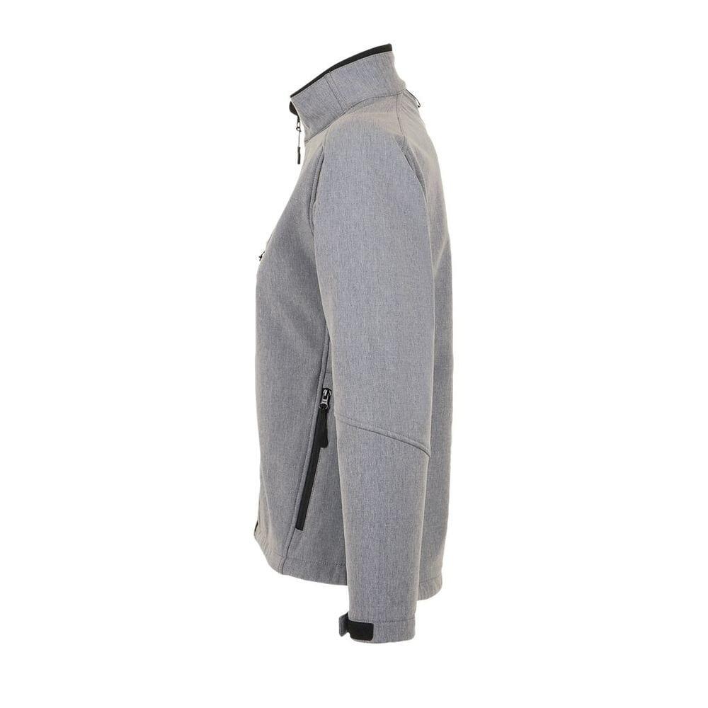 Giacca Softshell Donna SOLS Roxy Grigio Screziato 6/7