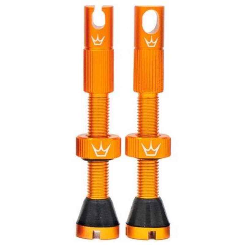 Chris King MK2 Tubeless Ventil - Orange