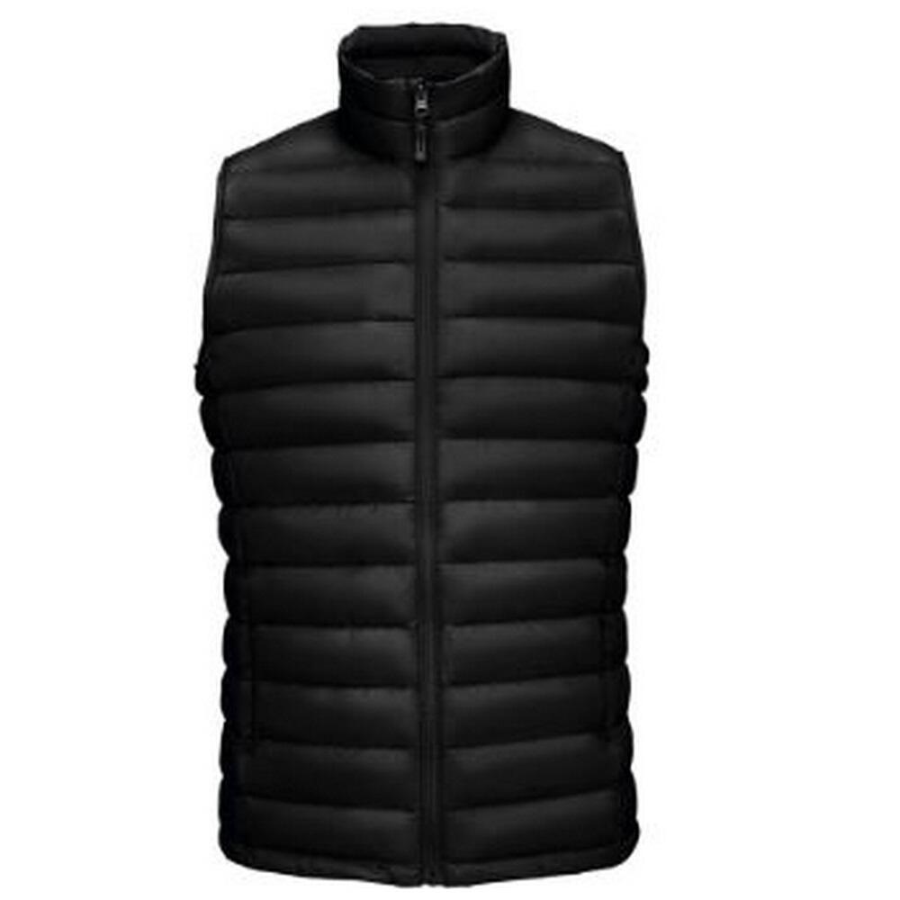 SOL'S Mens Wilson Lightweight Padded Bodywarmer (Black)