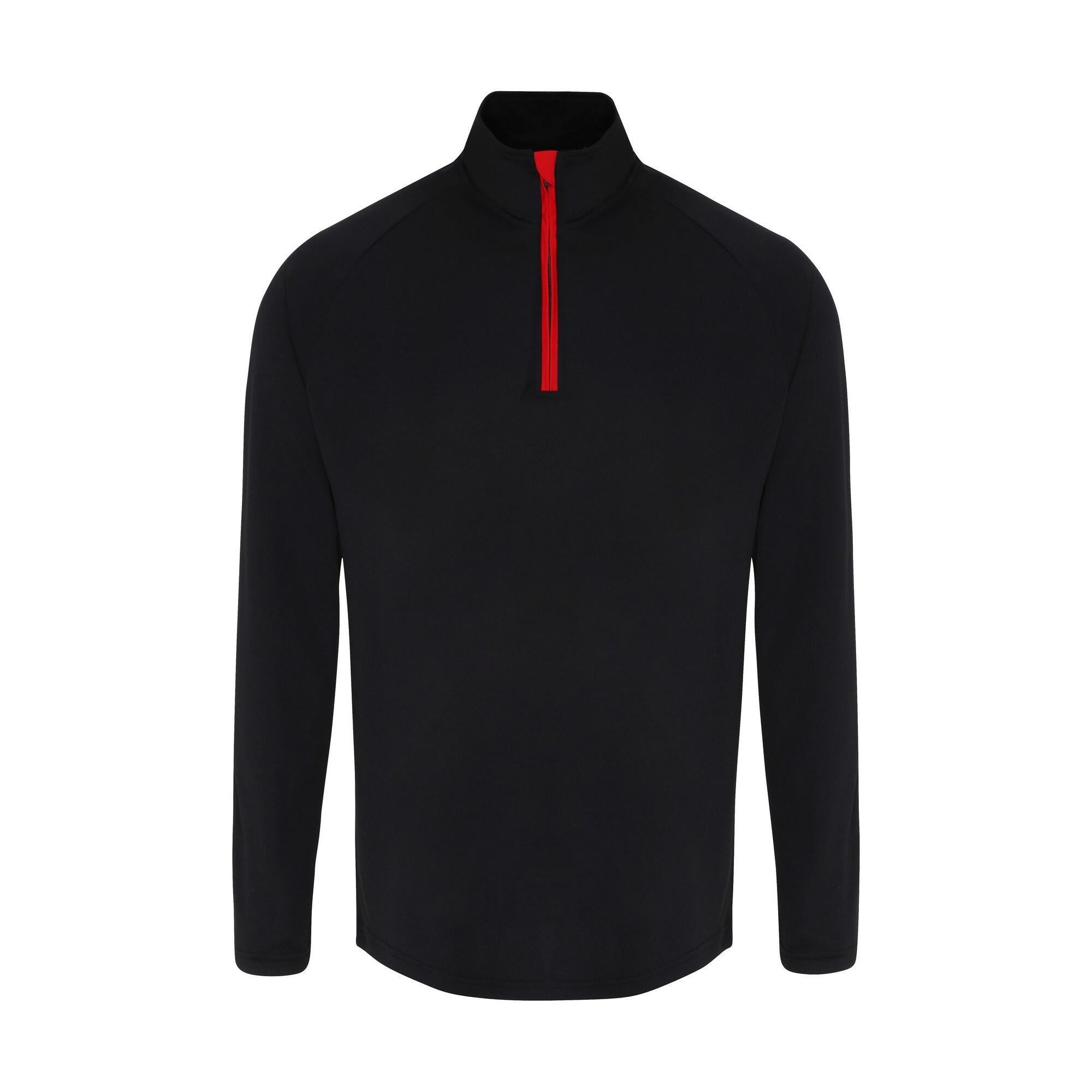 Uomo Top (nero/rosso)