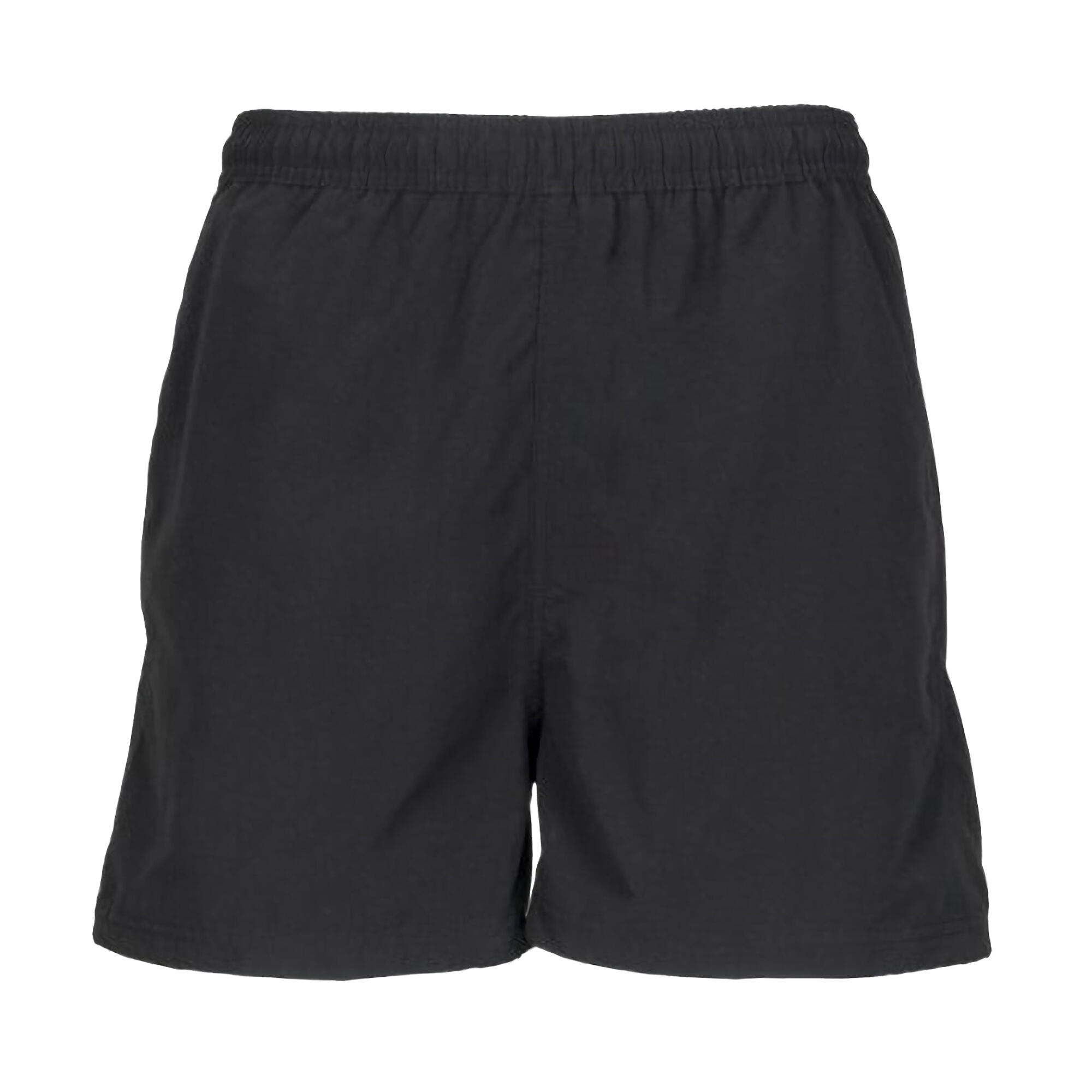 TOMBO TEAMSPORT Tombo Mens Teamsport Start Line Track Training Sports Short (Black)