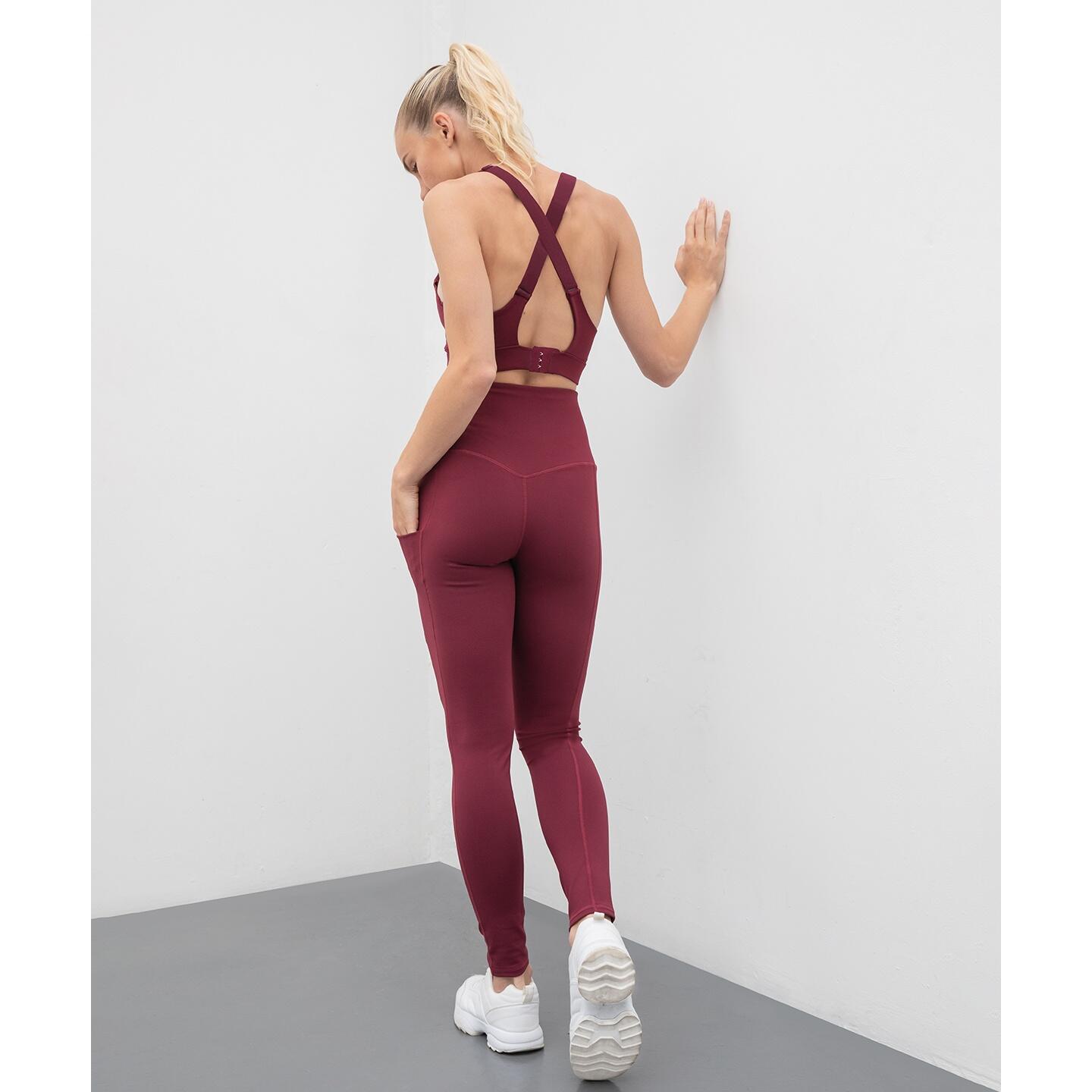 Legging Femme (Bordeaux) 4/4