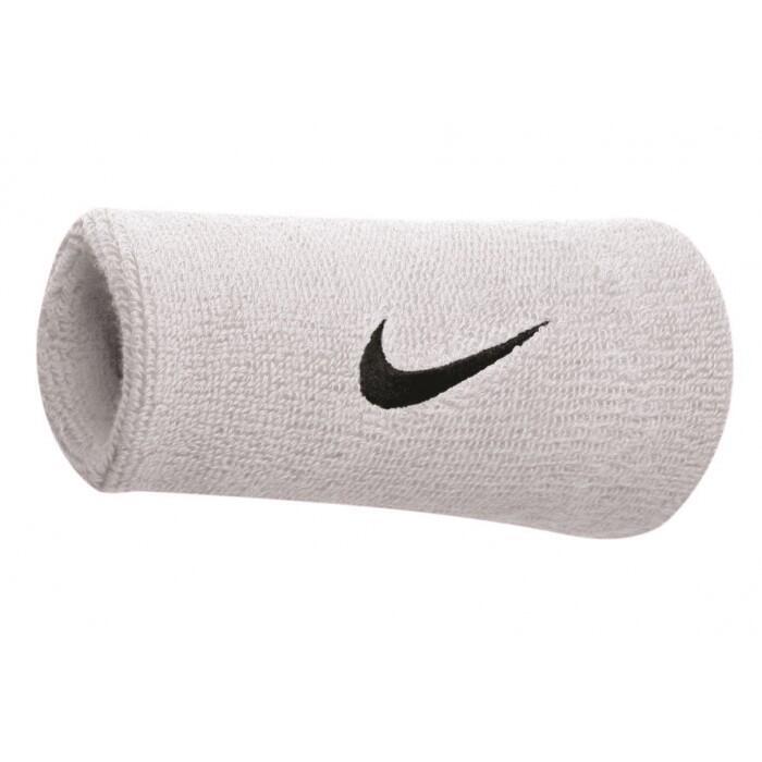 NIKE WRISTBAND SWOOSH JUMBO WHITE/BLACK